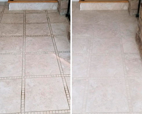 Floor Restored by Our Tile and Grout Cleaners in Windsor, CA