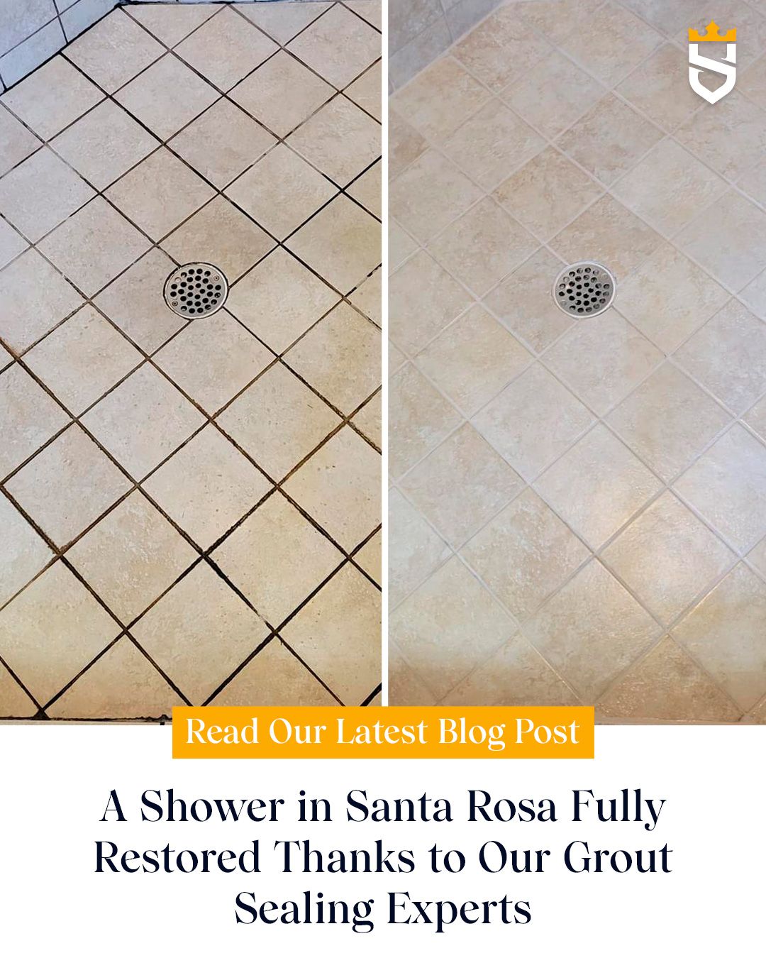 A Shower in Santa Rosa Fully Restored Thanks to Our Grout Sealing Experts
